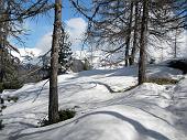 Salita faticosa su neve rammollita da Carona al Lago Casere sabato 24 aprile 2010 - FOTOGALLERY
